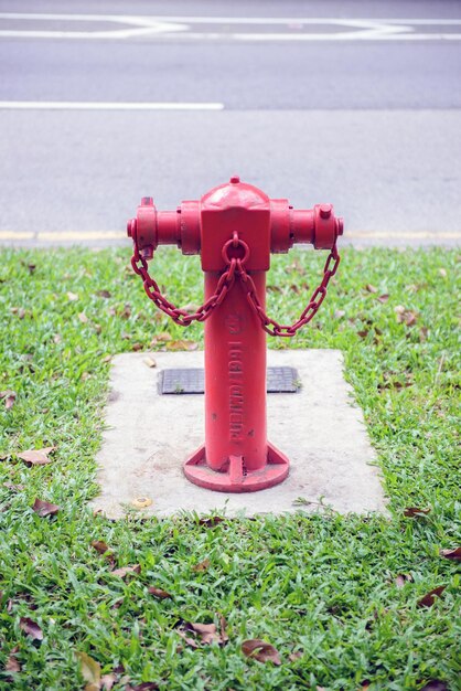 Close-up of fire hydrant