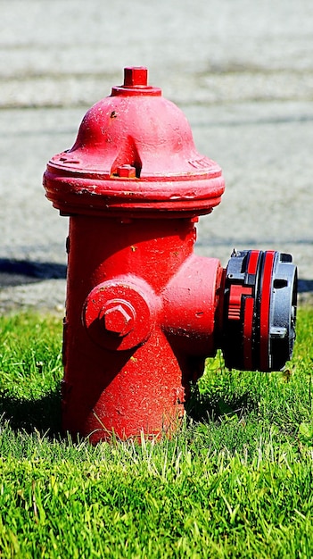 Close-up of fire hydrant