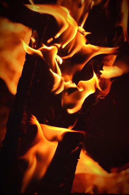 Photo close-up of fire