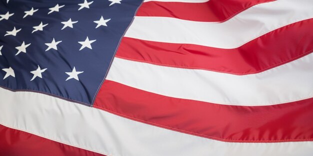 A close up of a flag with the word usa on it.