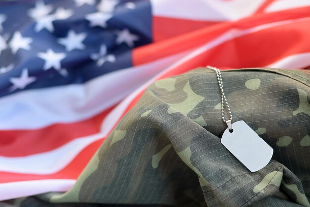 Photo close-up of a flag