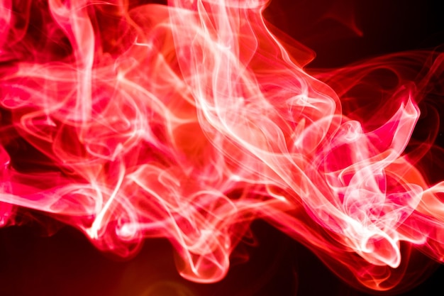 Close-up of flame against black background