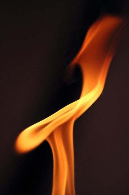 Photo close-up of flame