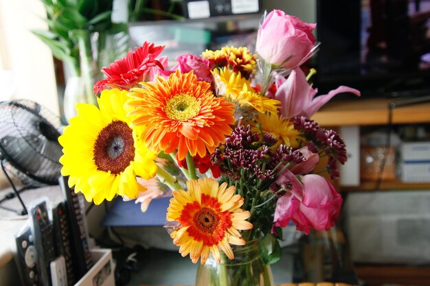 Close-up of flower bouquet