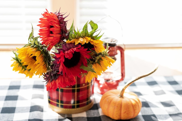 Photo close-up of flower vase on table