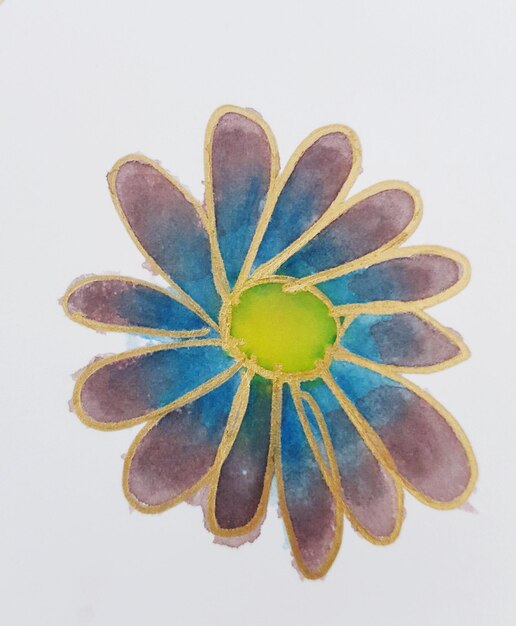 Close-up of flower over white background