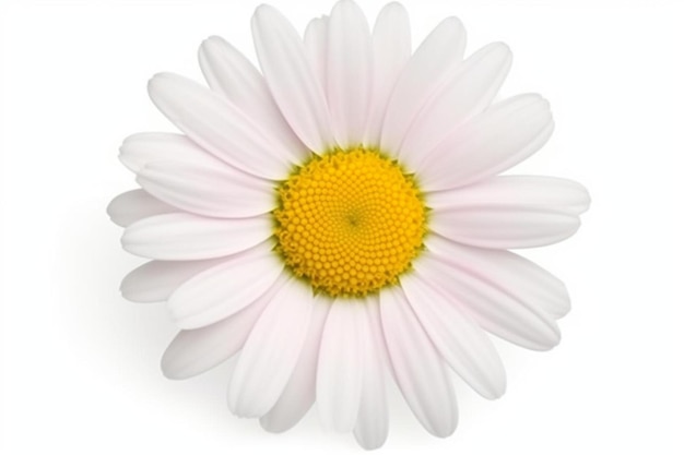 a close up of a flower on a white surface