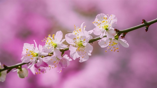 a close up of a flower with the word cherry on it