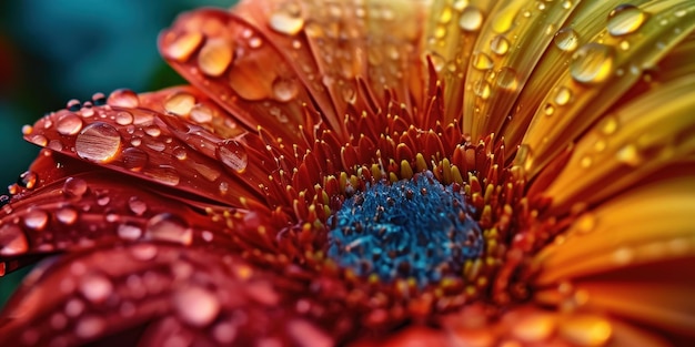 Foto un primo piano di un fiore