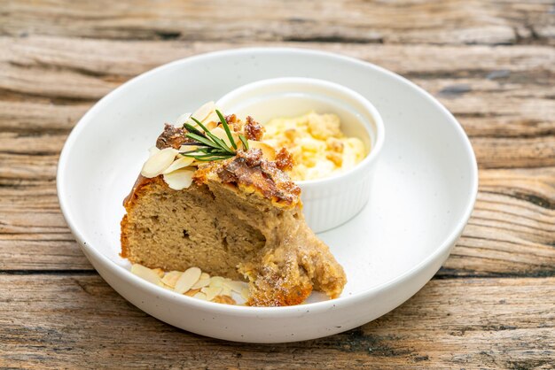 Close-up of food in bowl on table