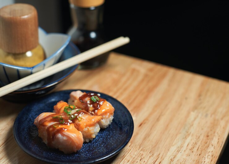 Photo テーブルの上にある鉢の中の食料のクローズアップ