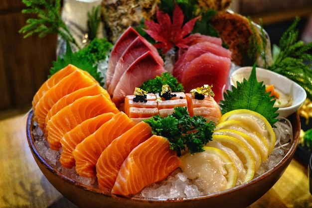 Photo close-up of food in bowl