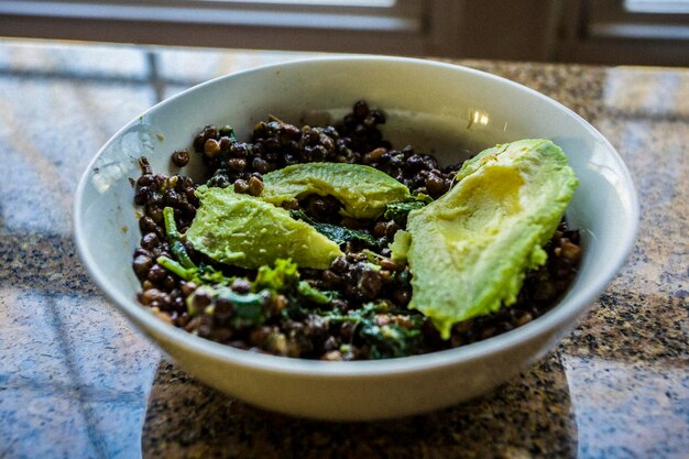 Close-up of food in bowl