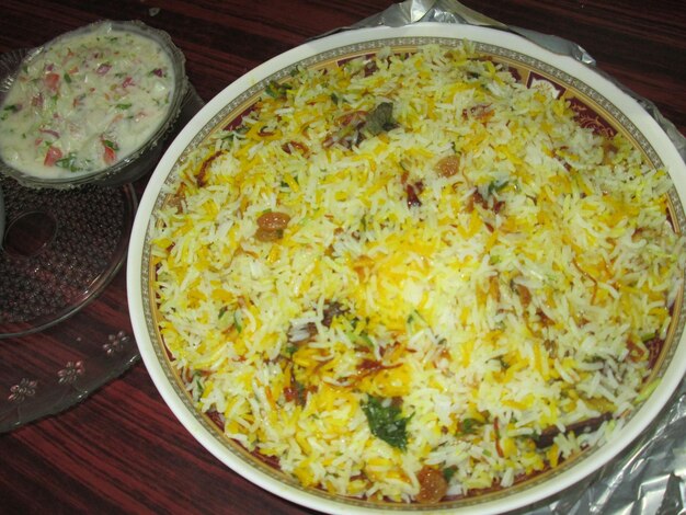 Photo close-up of food in bowl