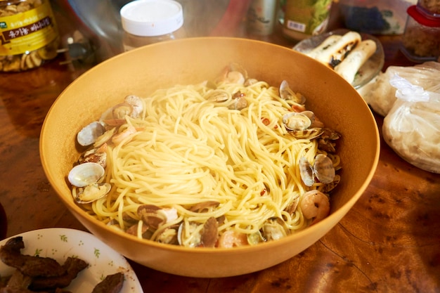 Close-up of food in bowl