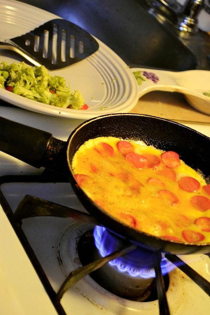 Photo close-up of food in bowl