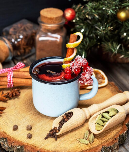 Photo close-up of food and drink on table