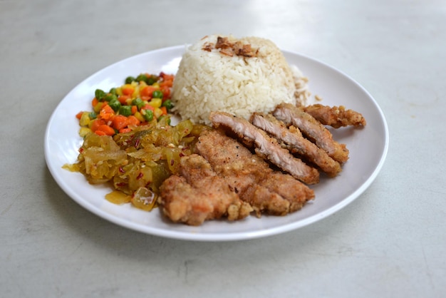 Close-up of food in plate