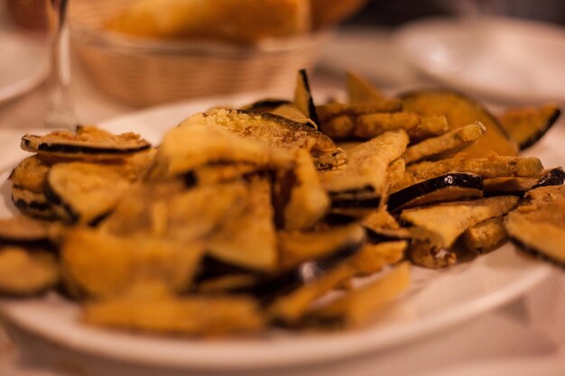 Close-up of food in plate