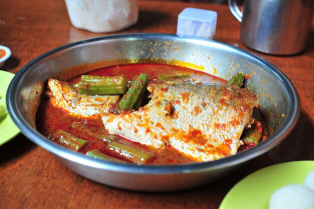 Photo close-up of food in plate