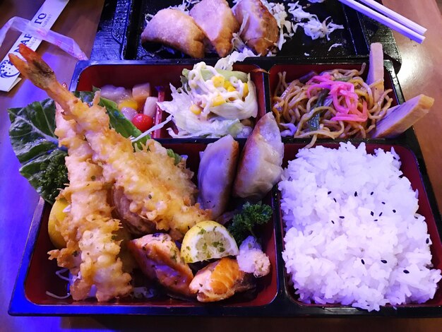 Close-up of food in plate