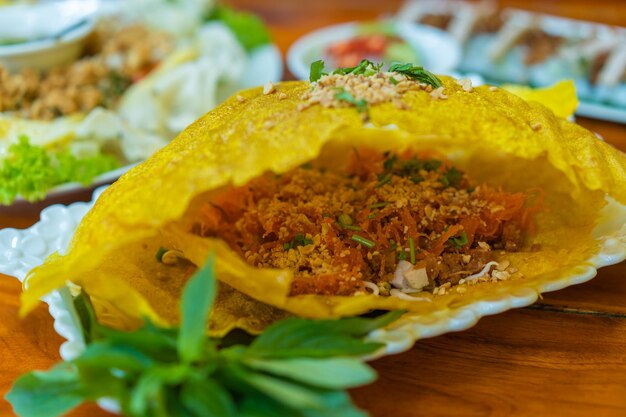 Close-up of food in plate