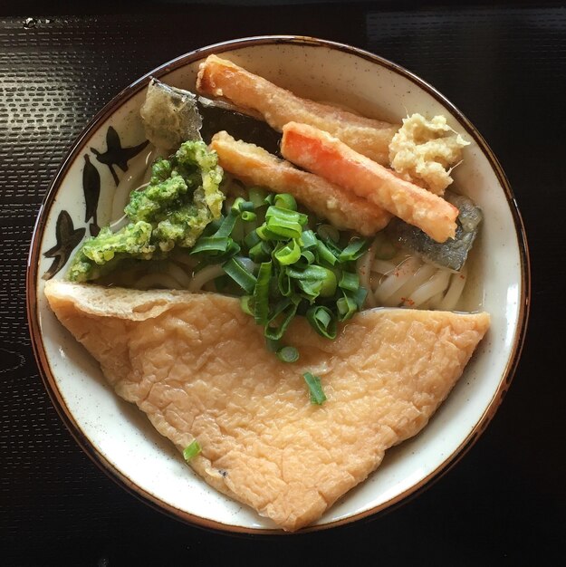 Photo close-up of food in plate