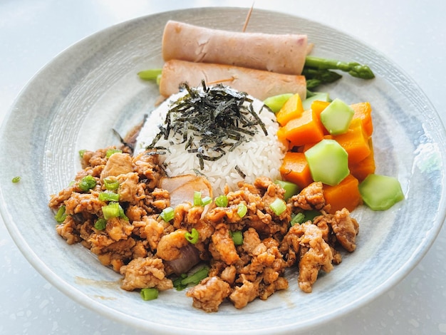 Close-up of food in plate