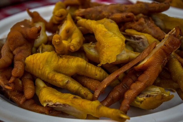 Close-up of food in plate