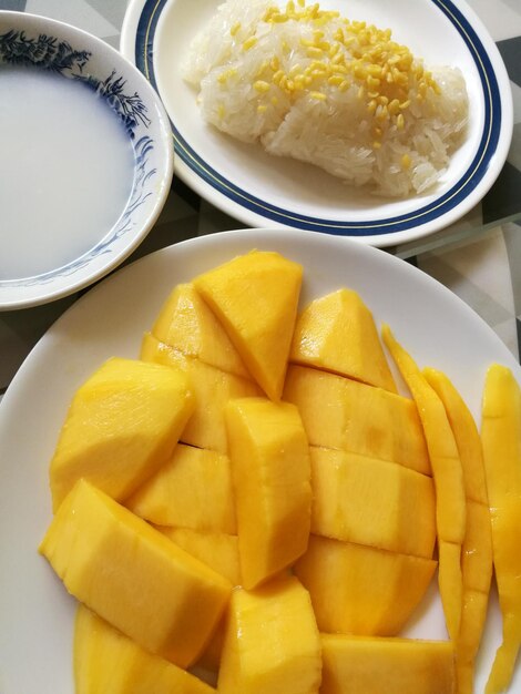 Close-up of food in plate