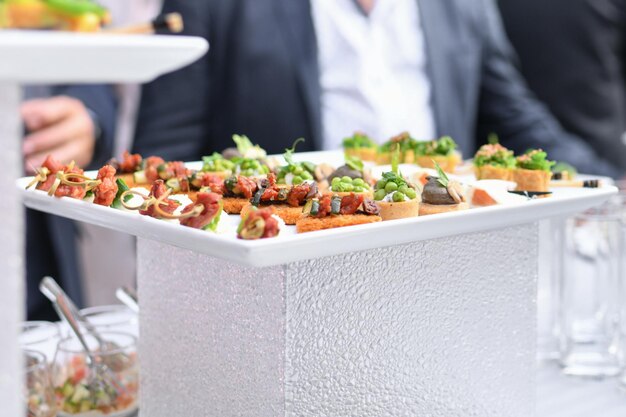 Photo close-up of food on table