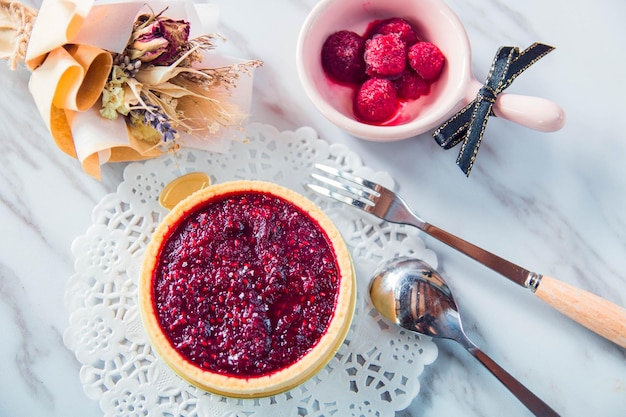 Close-up of food on table