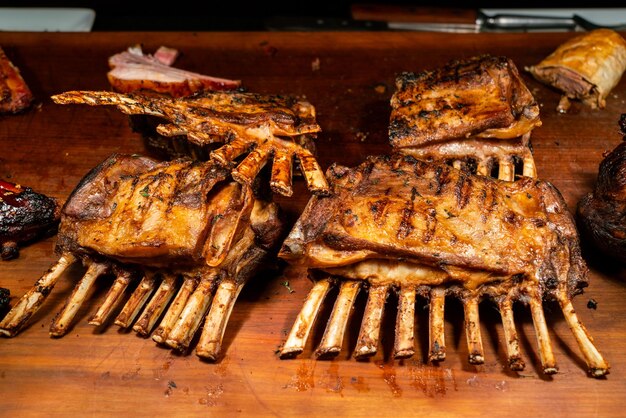 Photo close-up of food on table