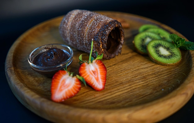 Photo close-up of food on table