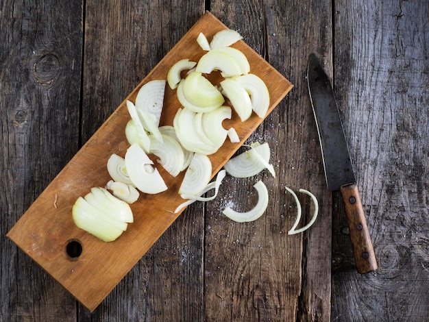 Foto prossimo piano del cibo sulla tavola