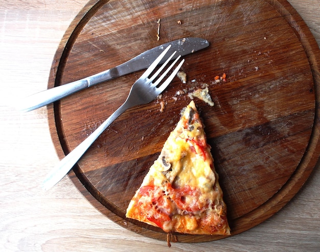 Foto prossimo piano del cibo sulla tavola