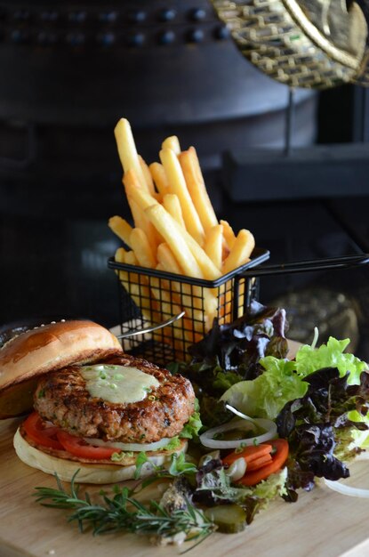 Photo close-up of food on table