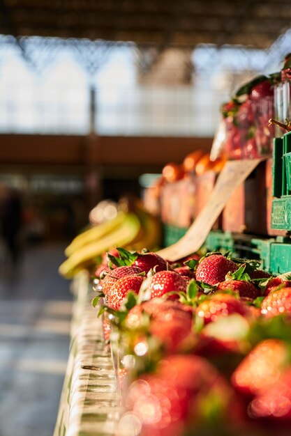 Foto prossimo piano del cibo sulla tavola