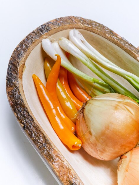 Close-up of food on white background