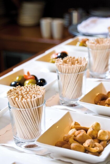 close-up of food
