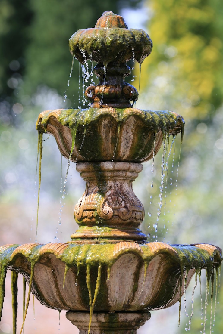 Photo close-up of fountain