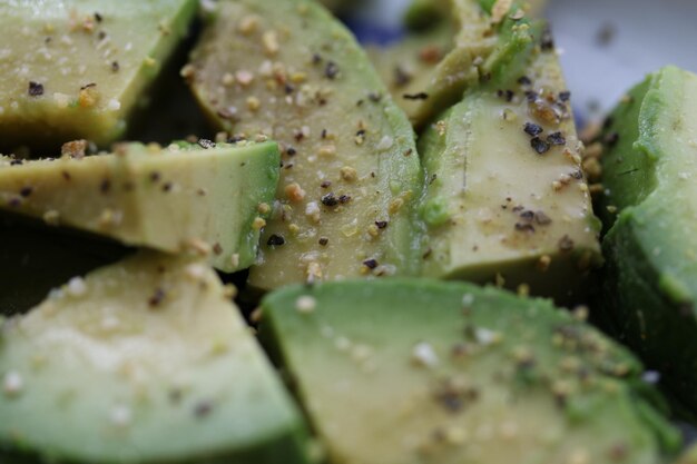 Photo close-up of fresh avocado