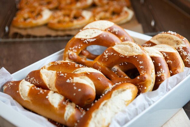 Close-up of fresh bread on table