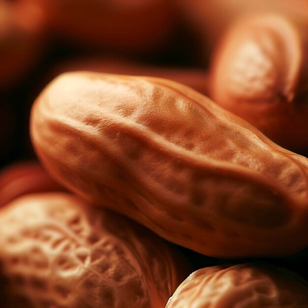 Close up of fresh peanuts