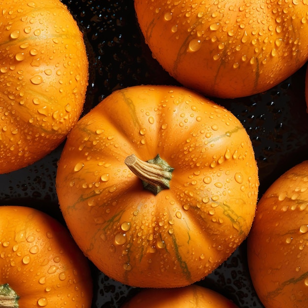 Photo close up of fresh pumpkin background