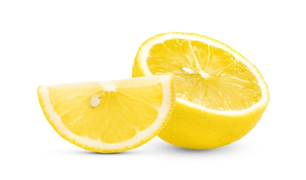 Close-up of fresh ripe lemon