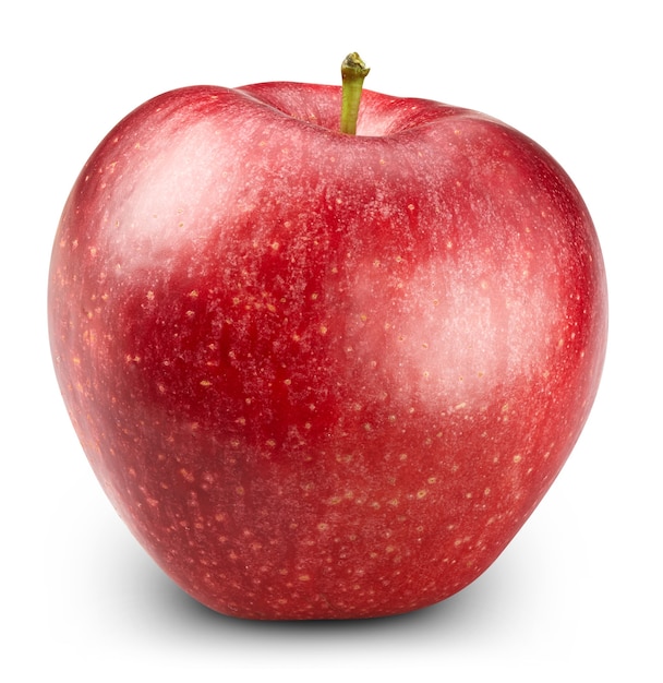 Close-up of fresh ripe red apple