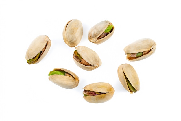 Close-up of fresh and tasty pistachio