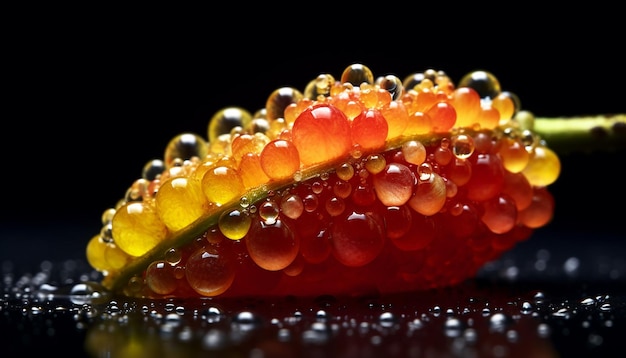 A close up fruit photo shoot Very detailed and hd quality Fruit concept