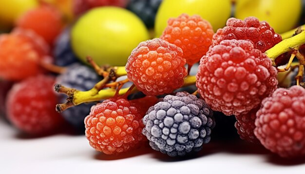 A close up fruit photo shoot very detailed and hd quality fruit concept